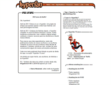 Tablet Screenshot of hyperfan.com.br